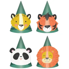 Safari Birthday Party Hats 8ct