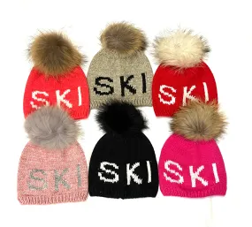 SKI Pom Pom Hats