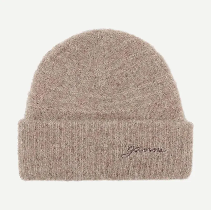 Soft Wool Beanie - Almond Milk