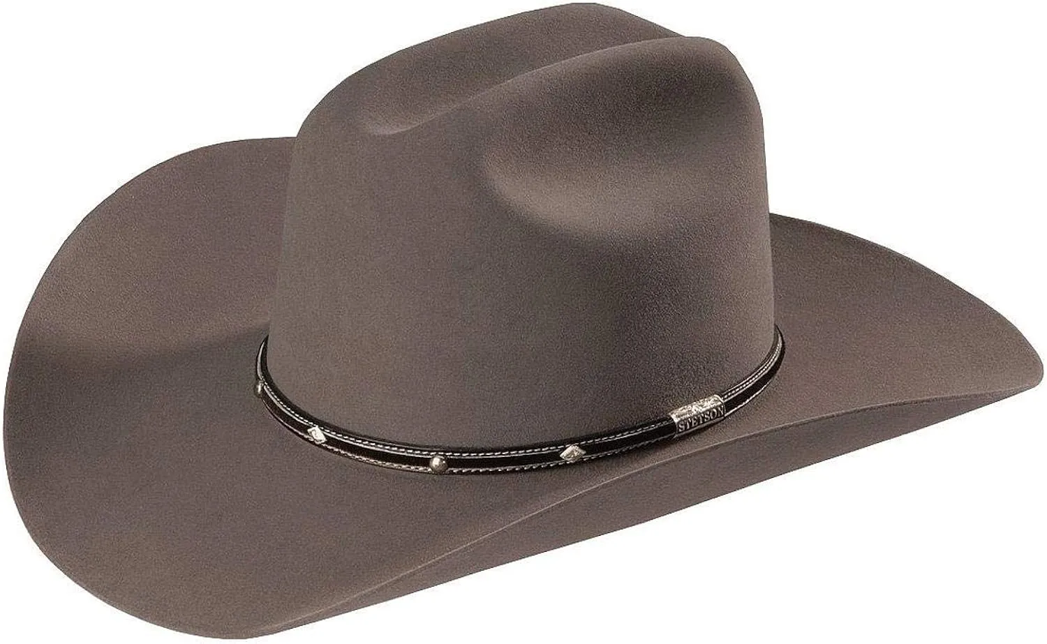 STETSON ANGUS 6X GRANITE GREY COWBOY HAT