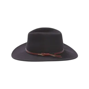 Stetson Hats Bozeman Black Wool Felt Hat