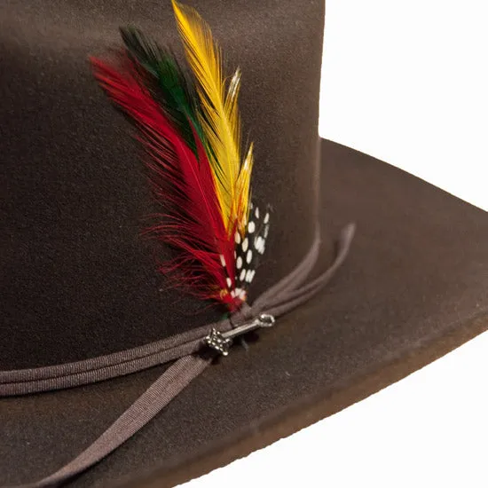Stetson Men's Rancher 6X Chocolate Felt Hat