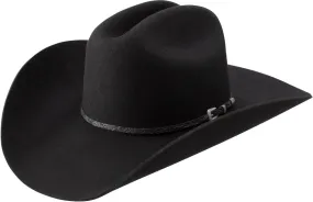 STETSON RED ROCKS 3X BLACK COWBOY HAT