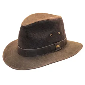 Stetson - Tullamore Distressed Leather Safari Hat