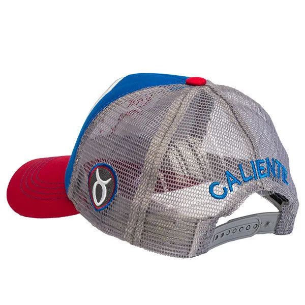 Taurus Red/Blu/Gry Blue Cap - Caliente Edition Collection