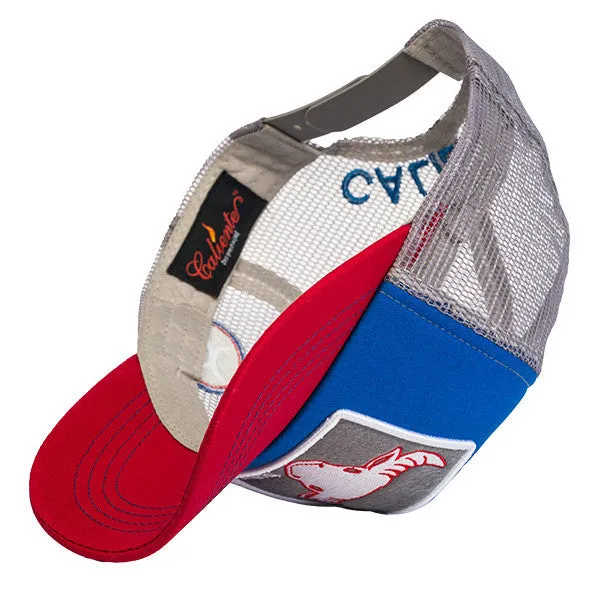 Taurus Red/Blu/Gry Blue Cap - Caliente Edition Collection