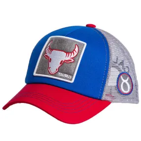 Taurus Red/Blu/Gry Blue Cap - Caliente Edition Collection
