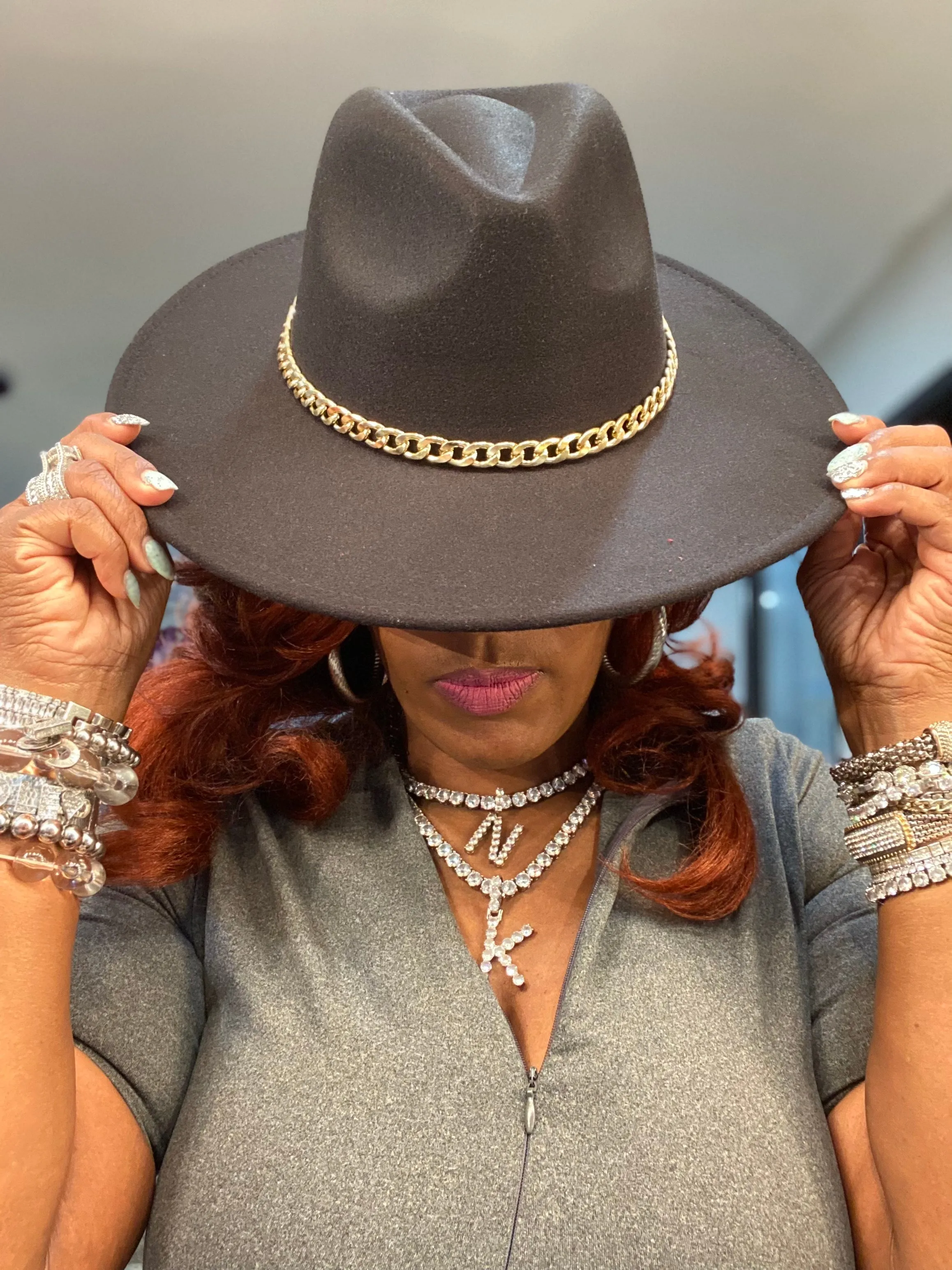 THE LUXE CLASSIC / LUXURY NK  FEDORA HATS- NKH2
