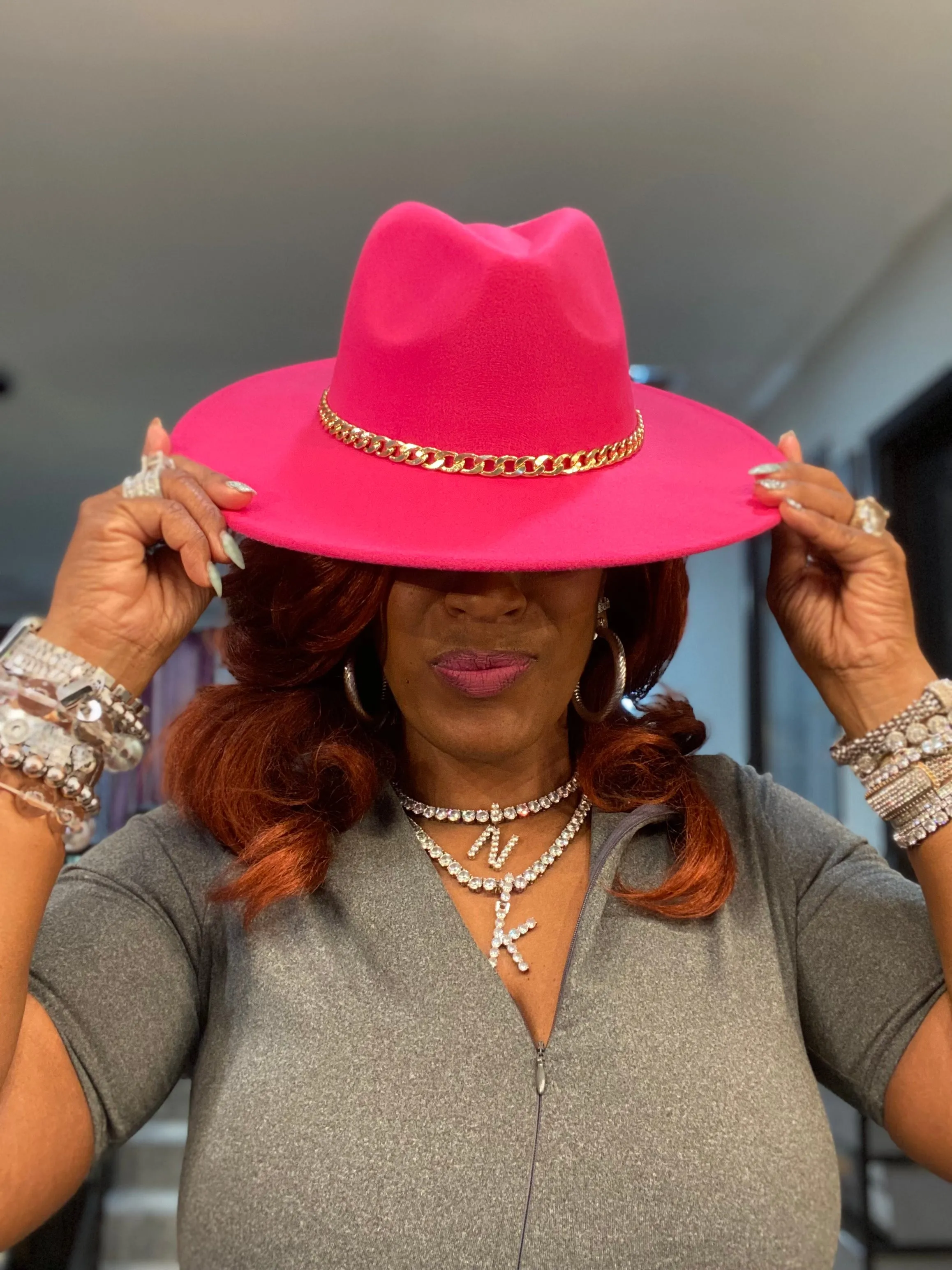 THE LUXE CLASSIC / LUXURY NK  FEDORA HATS- NKH2