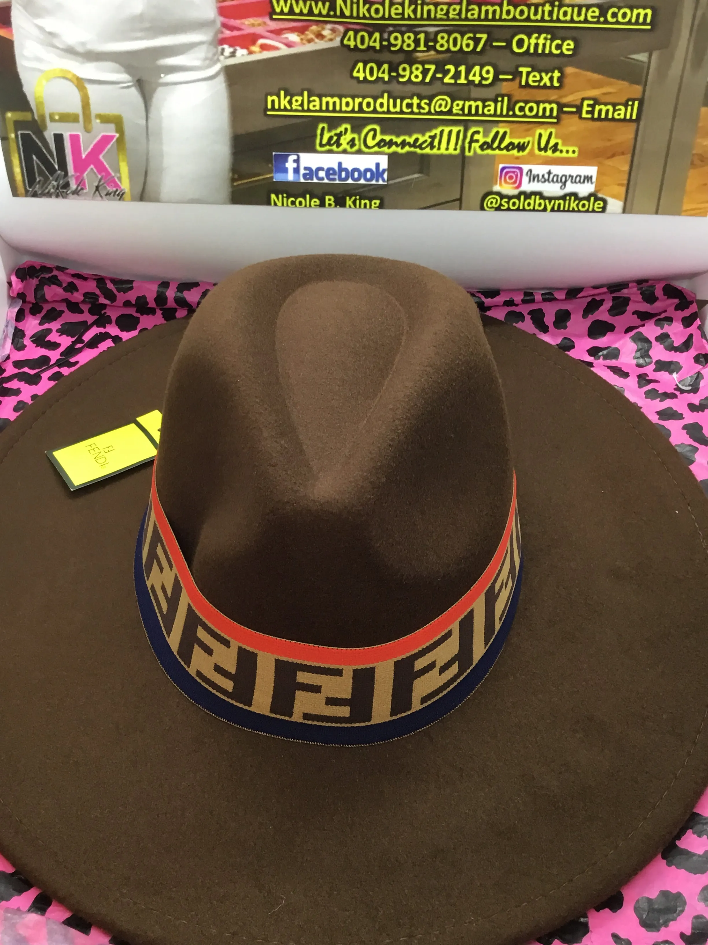 THE LUXE CLASSIC / LUXURY NK  FEDORA HATS- NKH2