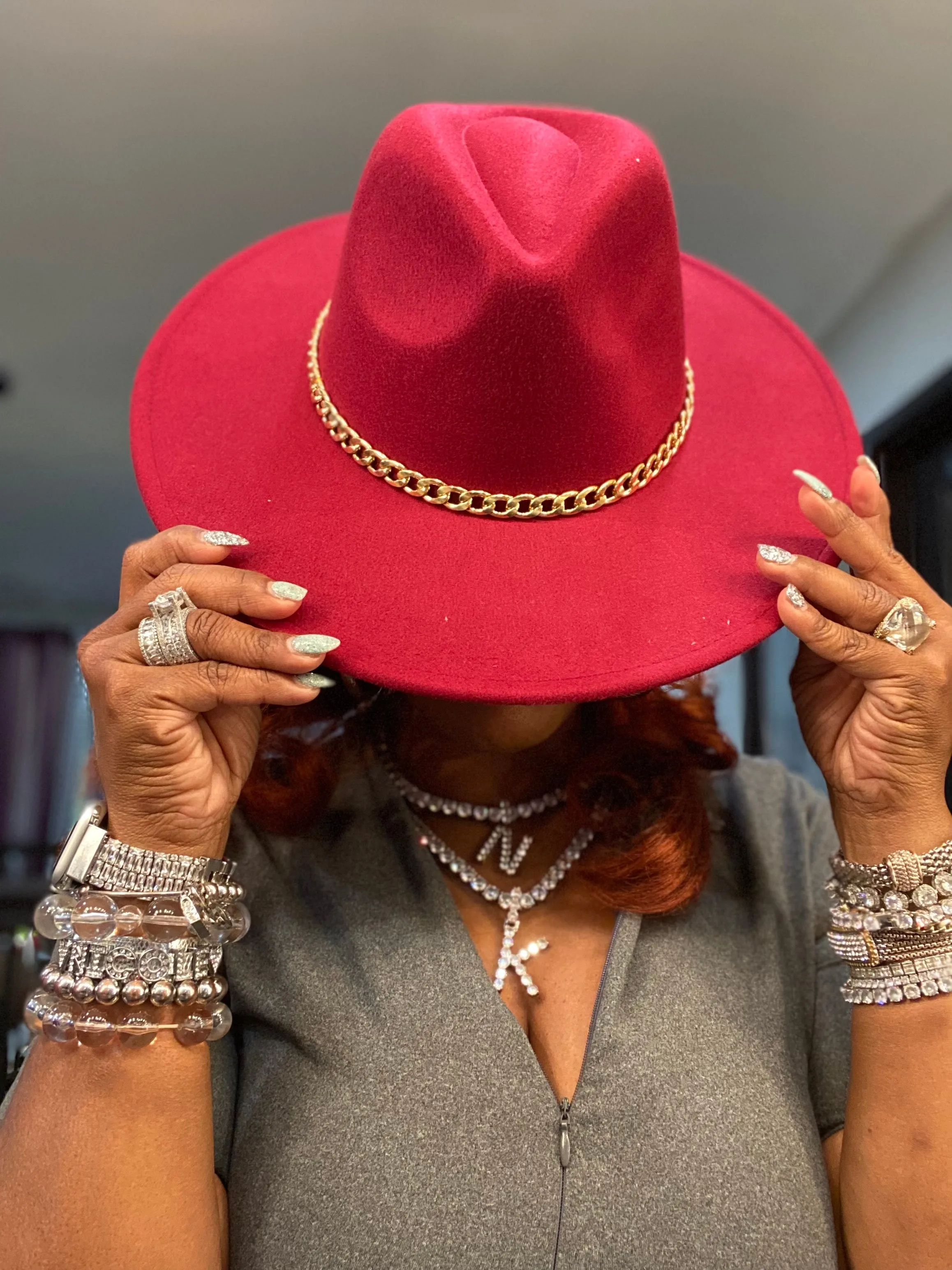 THE LUXE CLASSIC / LUXURY NK  FEDORA HATS- NKH2