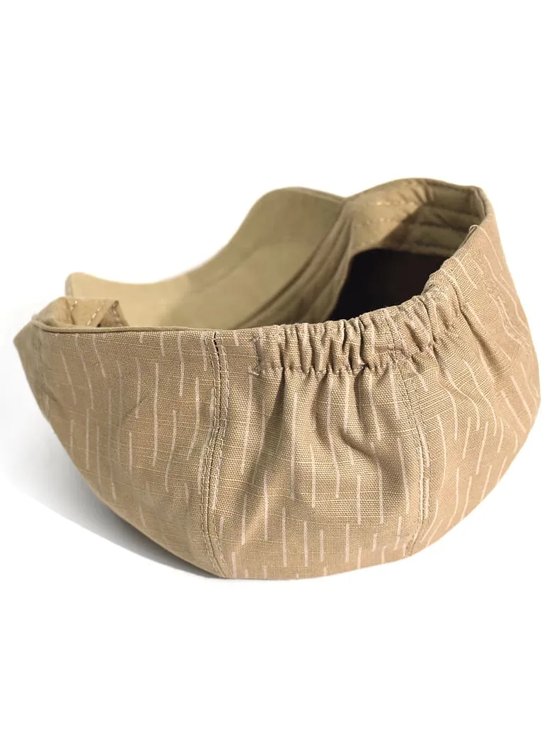 Thin Striped Cotton Newsboy Cap