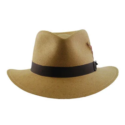 TLS Stefeno - Phillip Toffee Faux Panama Hat