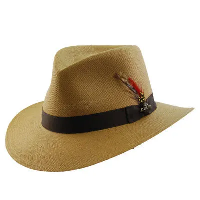 TLS Stefeno - Phillip Toffee Faux Panama Hat