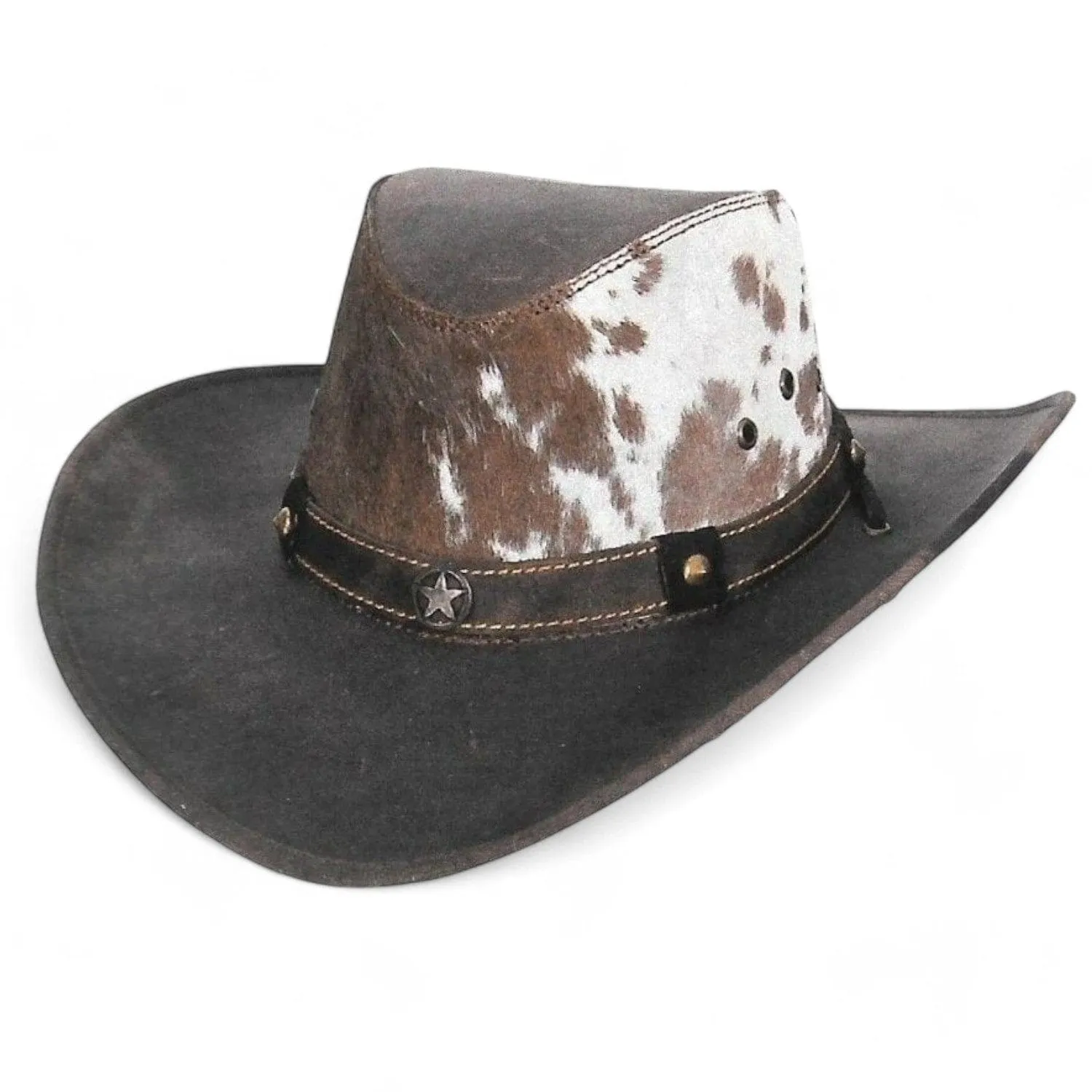 Tombstone Genuine Leather Cowboy Hat TOM-7212
