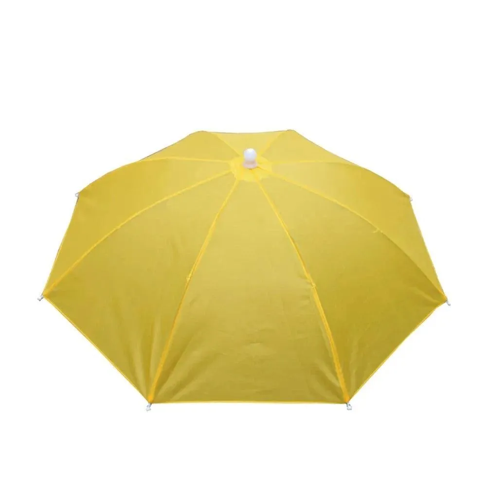 Umbrella Hat, Waterproof, Sun Protection, Lightweight & Portable, Adjustable Fit, Perfect for Outdoor Activities, Multiple Colors Available