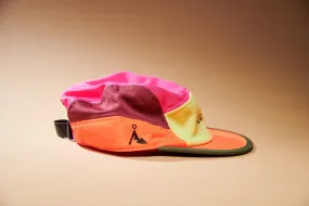 VAGA Club Cap - Green/Wine Red/Neon Pink/Neon Orange