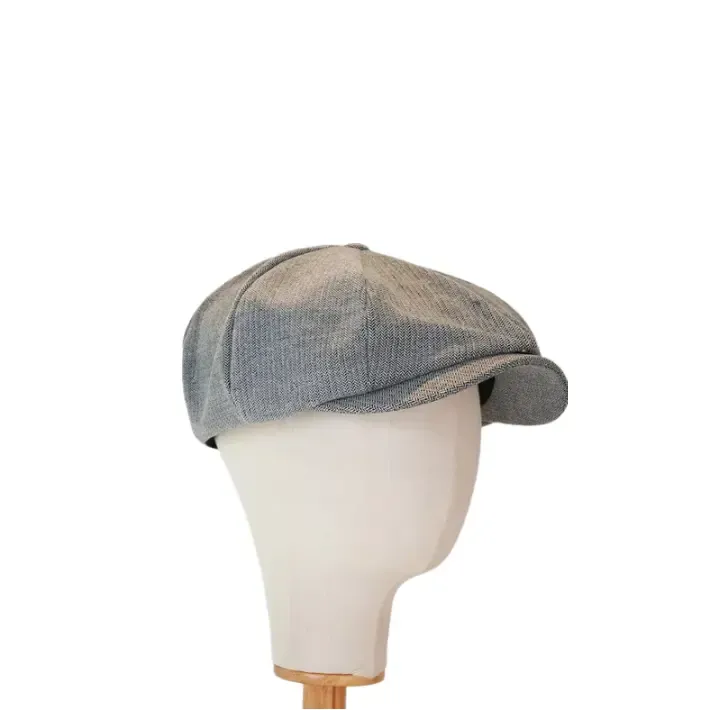 Vermillion Cotton Newsboy Cap