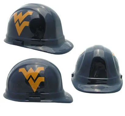 West Virginia Mountaineers - NCAA Team Logo Hard Hat Helmet