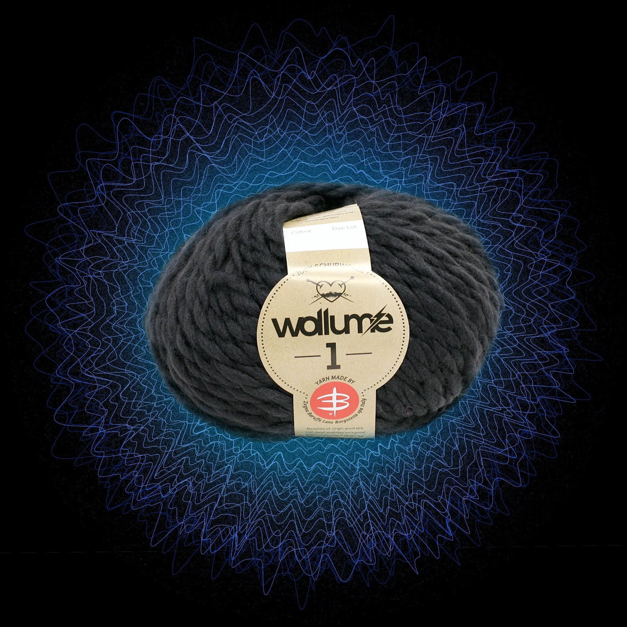 Wollume1 Pure Virgin Wool – Anthracite