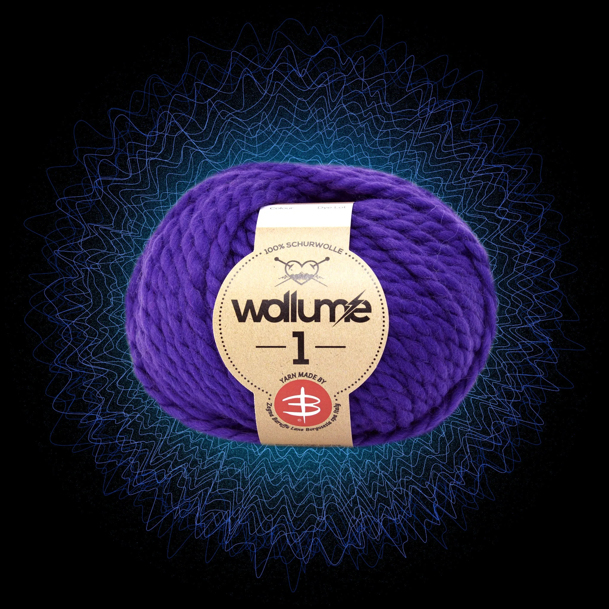 Wollume1 Pure Virgin Wool – Purple