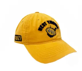 WVU Past Center Hat