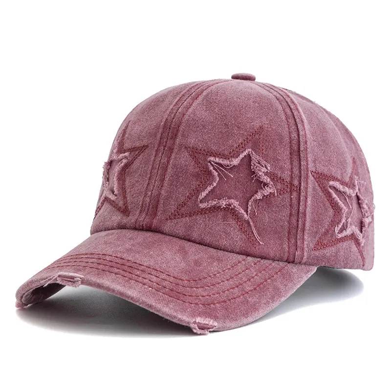 Y2K Acid Wash Star Cap