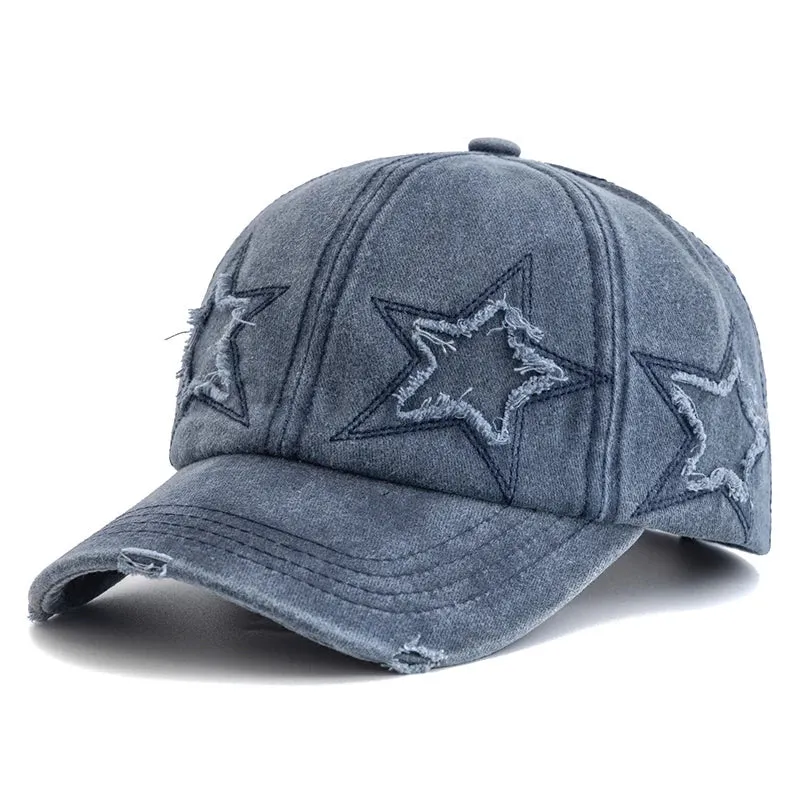 Y2K Acid Wash Star Cap