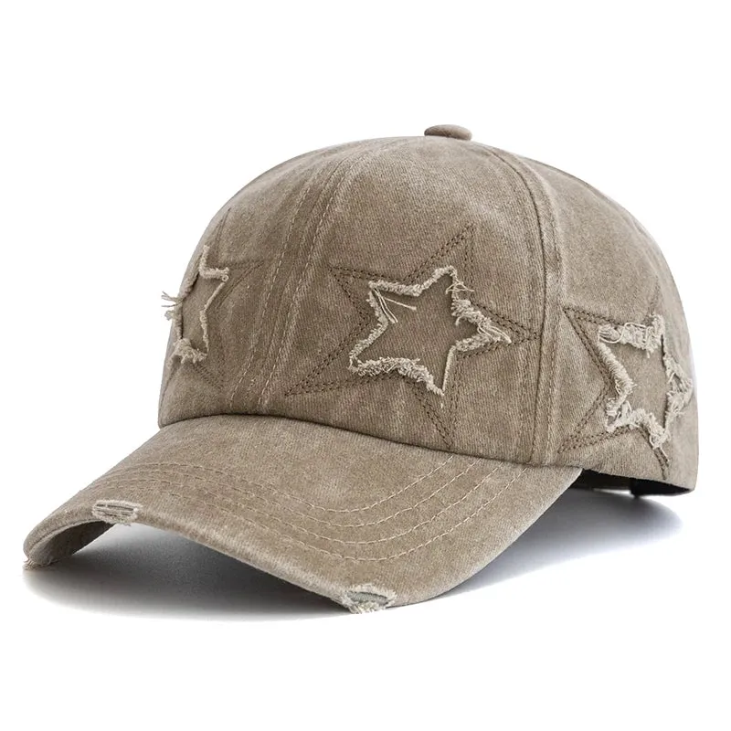 Y2K Acid Wash Star Cap