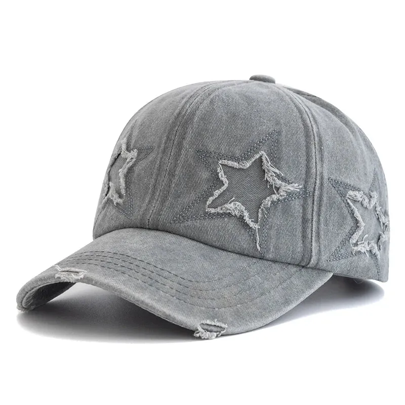 Y2K Acid Wash Star Cap