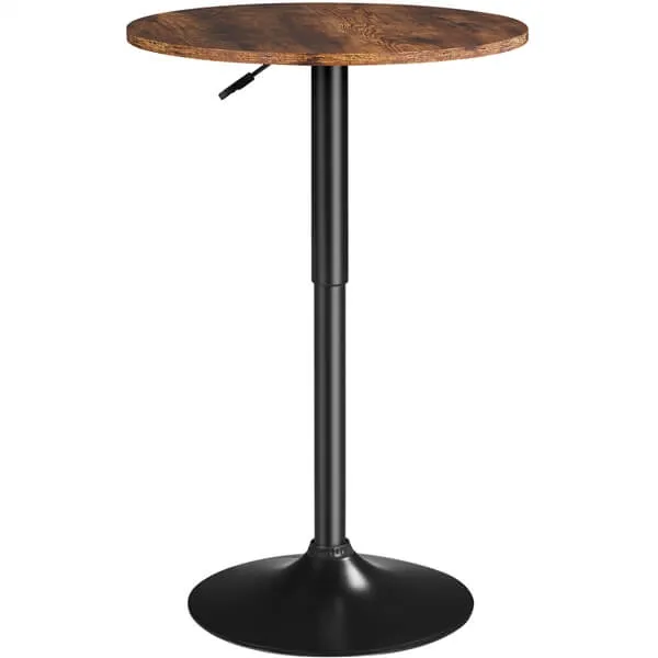 Yaheetech Round Pub Table